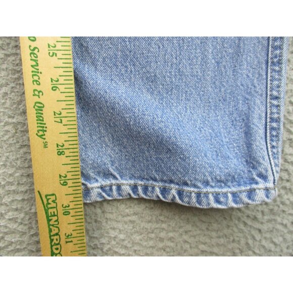 Schaefer Outfitter Ranch Hand Dungarees Blue Jeans Mens 33x32 USA Made In Texas - Picture 5 of 10